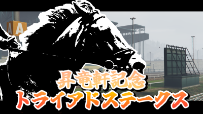 サムネイル：まもなく出走！トライアドステークス！！【PR】