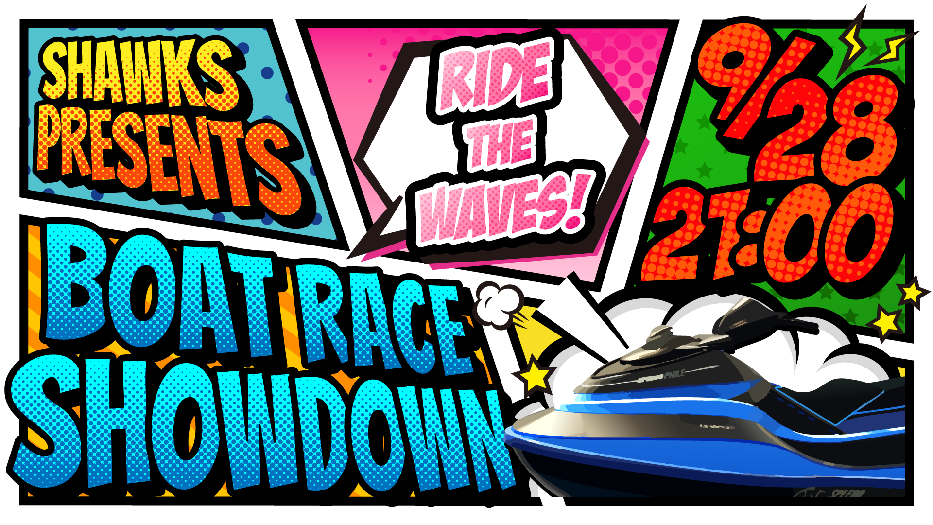 サムネイル:【SHAWKS主催】波を制するのは誰だ!? ボートレースイベント開催!!【PR】