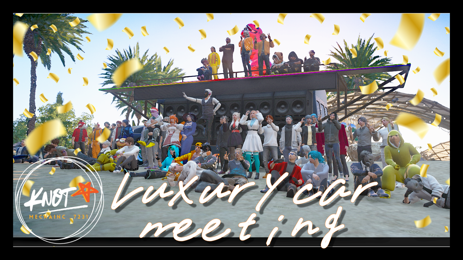 サムネイル：VIPでLuxuryな車が集まった夜─🌙