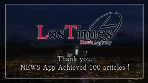 サムネイル：Thank you. NEWS App Achieved 100 articles！