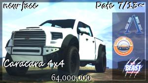 サムネイル:【普通車ディーラー】3ヶ月連続新車発売、第一弾となるのは『CaraCara 4x4』【PR】