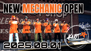 サムネイル：【NEW OPEN】8月1日、新たなメカニック店「Knot.」が開店！