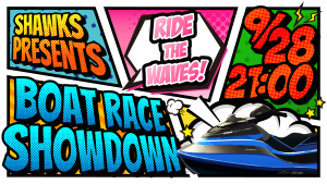 サムネイル：【SHAWKS主催】波を制するのは誰だ!? ボートレースイベント開催!!【PR】