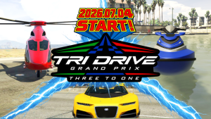 サムネイル：【きんとうん&TO2O＆ReX】乗り物トライアスロン『THREE TO ONE』開催目前！【PR】